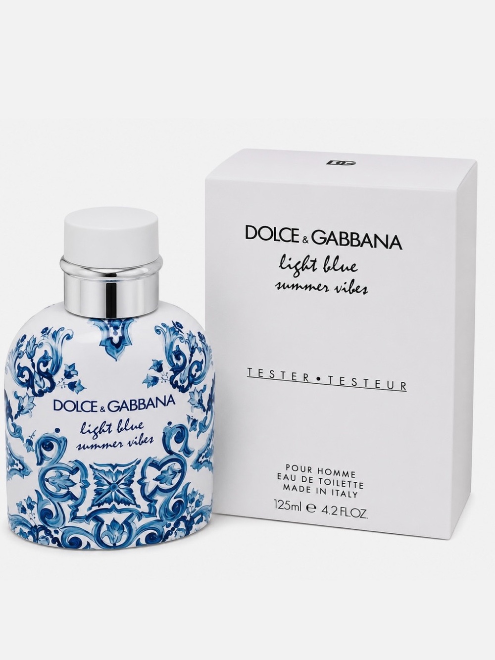 Dolce & Gabbana Light Blue Summer Vibes Pour Homme EDT 125ml Tester
